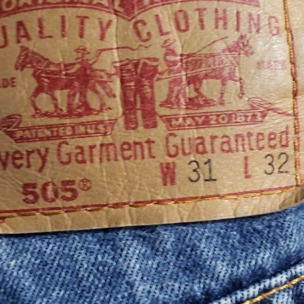 Mens Levis 31×32